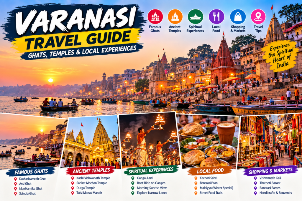 Varanasi Travel Guide: Ghats, Temples & Local Experiences